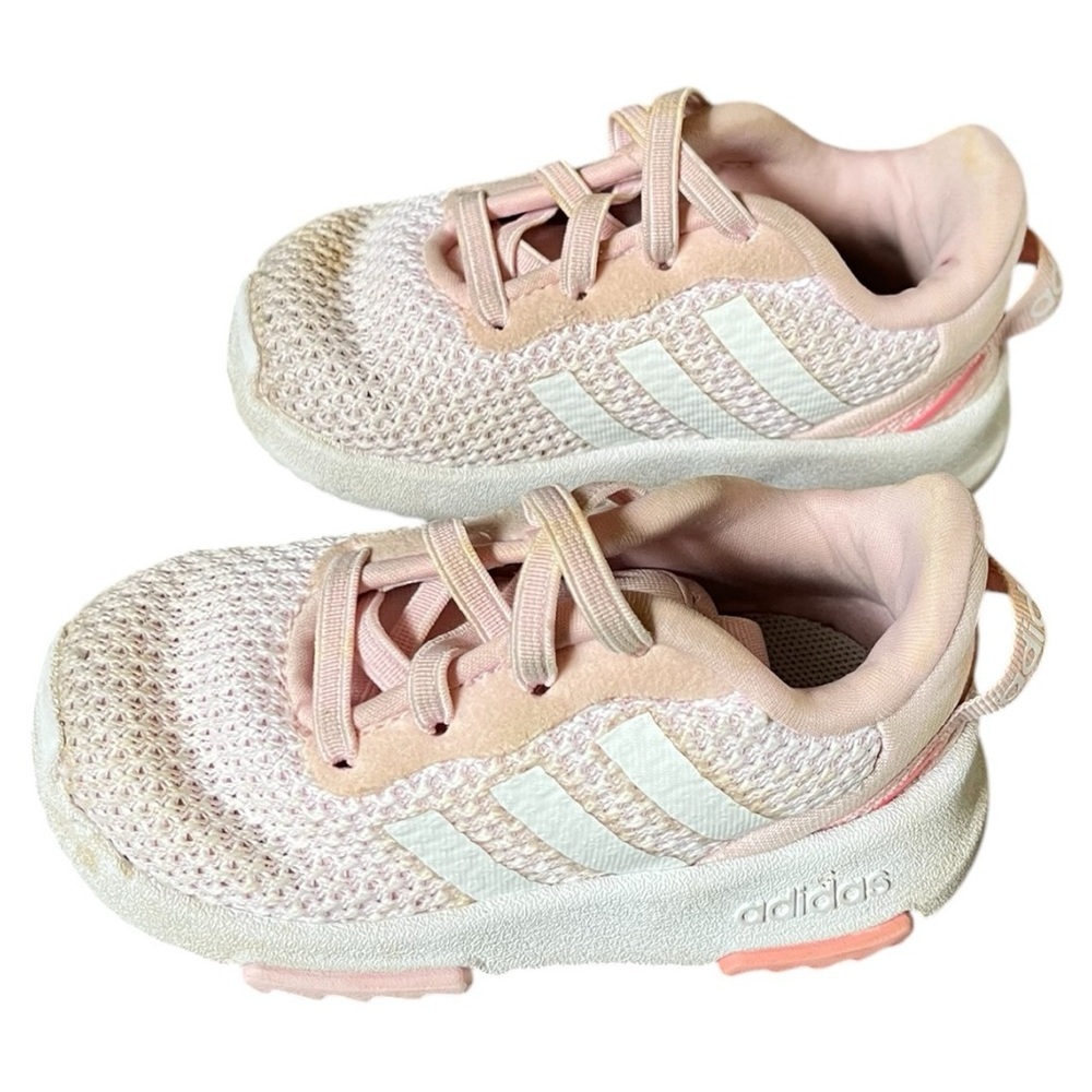 adidas Kids Sneakers Pink and White